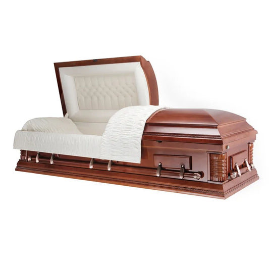 Restful Mahogany Casket